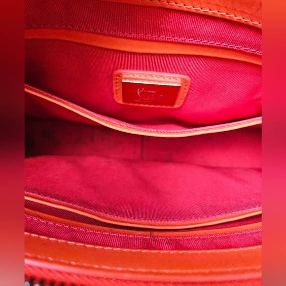 Christian Louboutin Orange 3 compartment Bag - Picture 9 of 17
